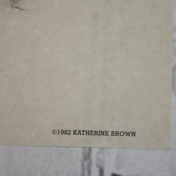 🐑 “Jesus and the Lamb” Art Print · Katherine Brown · 1982 · 11x14" - Picture 3 of 6